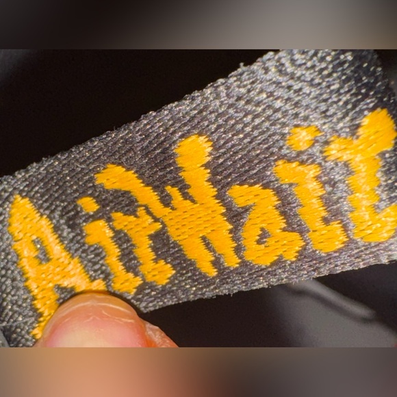 Dr. Martens Black Leather Sinclair Max Pisa Boots with Yellow Details - Picture 7 of 10